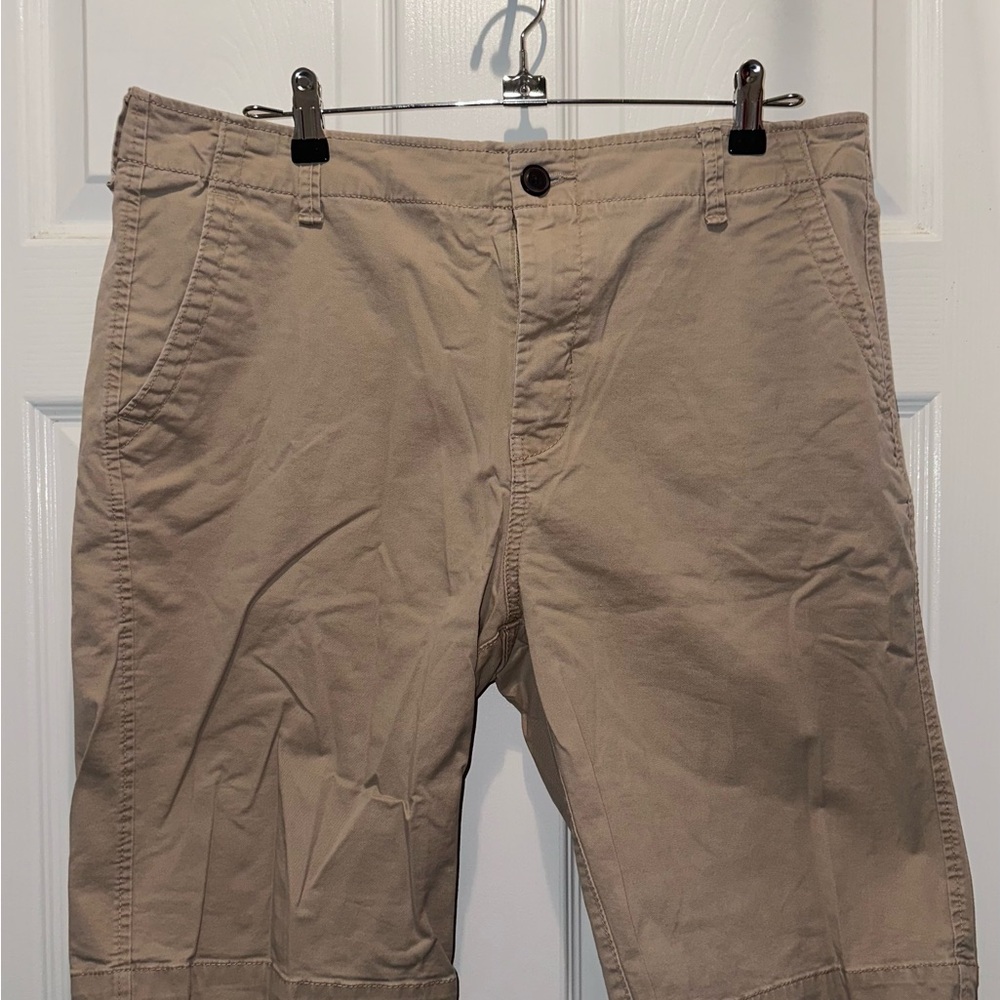 Tan Casual Shorts